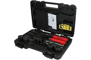 BRILLIANT TOOLS KS TOOLS Removal Set for Universal Anti-Theft Nut, 16 Pieces, White