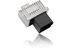 Konuooer Relé Bujía Incandescente compatible con Clio 2 Trafic 2,7 Pin Relé compatible con Clio III Espace Laguna Twingo Megane Scenic Master Movano Vivaro 7700115078 6001546572