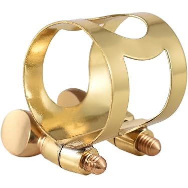 Attache de ligature pour saxophone alto Andoer, compacte et durable, en