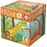 EDUCA 48 Par&ccedil;a Puzzle Dinosaurs Dinozor Yapboz 3 Yaş ve &Uuml;zeri, PRA-3754157-9648