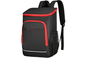 Gecheer Cooler Backpack,Insulated Picnic Backpack, Lunch Bag, 30 L Large Waterproof Food Container for Food, Drinks,Outdoor Camping Hiking Picnics