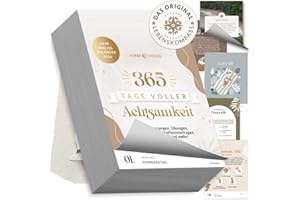 ‎LEBENSKOMPASS Lebenskompass Tear-off calendar 2026 - daily tear-off calendar 2026 for 365 days mindfulness and inspiration - departure calendar 2026 daily sayings, exercises and tips for a fulfilling year