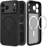 Spigen iPhone 18 Pro / 17 Pro ile Uyumlu MagSafe Kılıf Ultra Hybrid Mag Fit Frost Black - ACS10069