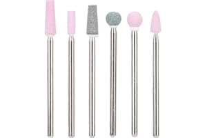 PONGNAS Broca Manicura, Broca Para Uñas Juego De Fresas Para Torno Manicura Brocas De Cerámica Y Aleación De Tungsteno Fresas Torno Manicura Para Uña Brocas Herramientas Para Uñas