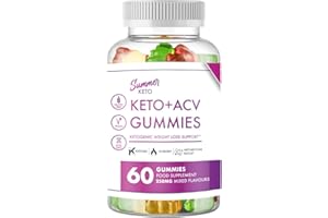 SUPPLEMENTS SANCTUARY Summer Keto + ACV(60 Gummies) Ketogenic Weight Management -Food Supplement for The Keto Diet