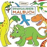 Image de Dinosaurier-Malbuch: Das Dino-Malbuch für Kinder ab 4 Jahren