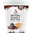 Alpha Labz Peanut Butter, Peanut Spread From Real Roasted Peanuts, Creamy Peanut Butter High Protein with 26g Protein | For Fitness & Health Conscious | Vegan Omega-3 & Prebiotic Fibre [1Kg, Chocolate Creamy]