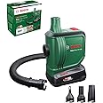Bosch Home and Garden Cordless Air Pump/Air Pump for Air Mattress EasyInflate 18V-500 (1x 2.0Ah Battery; 18 Volt System; Inflate or Deflate Airbeds, Paddling Pools and Other Toys; in Carton Packaging)