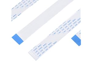 PUSOKEI Cable de extensión flexible FFC de 15 pines 3 piezas/juego Cable plano flexible de cinta FFC para cámara (30 cm / 50 cm / 100 cm)