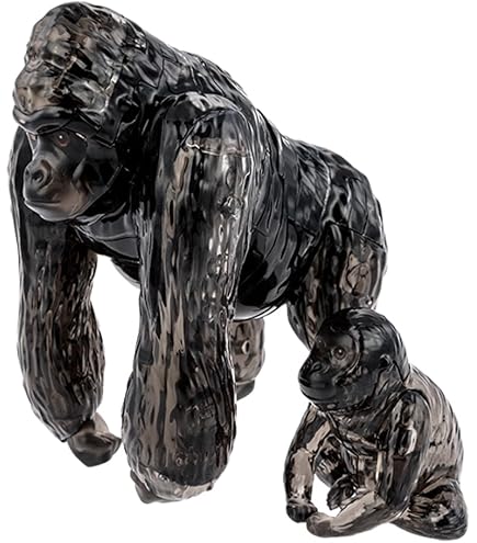 3D Crystal Puzzle - Oldtimer Auto Rot, 53 Teile Aus Kunststoff Für Puzzle-Fans Ab 12 Jahren
