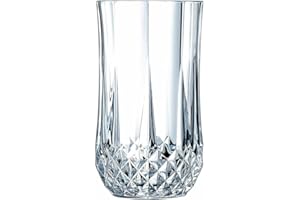 Vasos de brandy de Eclat Cristal D'Arques Longchamp, de vidrio, 32 cl, 6 unidades, vidrio, Cristal, 36 cl