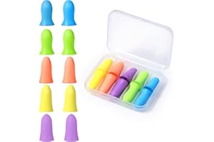 Sapphome Boule Quies Anti Bruit SNR 35.5dB Bouchon d'oreille, Idéal pour Voyager et étudier, One Size