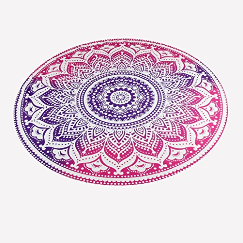 Amlaiworld 2016 Runde Strand Pool Haus Dusche Handtuch Decke Tabelle Tuch Yogamatte - 3