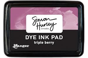 Ranger HUP-67177 Simon Hurley Create. Dye Ink Pads Triple Berry 7 x 9,5 cm, 2.75 x 3.75