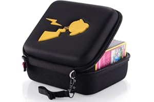 Bheddi Custodia per PTCG Carte [Premium] Box Carte Contenere 400+ Carte (GE-Yellow)