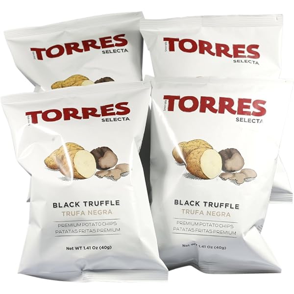 Torres Truffle Potato Crisps, 125g : Amazon.co.uk: Grocery