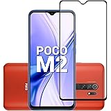 KC PRODUCTS 6d/11d hd crystal clear full glue edge to edge tempered glass edge to edge full screen coverage screen protector compatible with poco m2/oppo a5/a9 with free easy installation kit