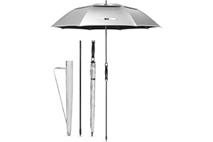 ZOMAKE Paraguas de Golf 68/62 Pulgadas - Grande XXL/XL Paraguas Golf Protección UV Apertura Automática Umbrella Gigante Con barra de extensión,Paraguas Golf de Sol Para Hombre Mujer Familia
