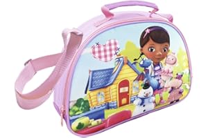 Joy Toy Disney Dottoressa Peluche 116303 - Doc McStuffins Borsa a Tracolla. 26X8X20 cm