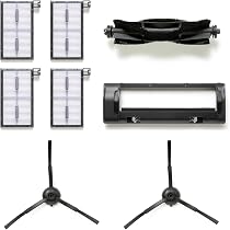 10 Sacchetti Ricambio Compatibili Con Eufy Clean X8 Pro E X10 Pro Omni – Filtro 4 Strati Con Carbone Attivo