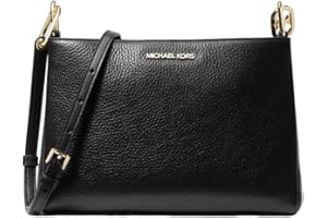 Michael Kors Trisha Borsa media a tracolla in pelle con triplo scomparto