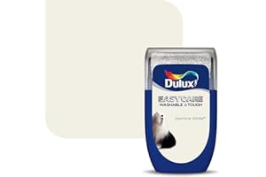 Dulux Easycare Washable & Tough Tester Paint, Jasmine White, 30 ml