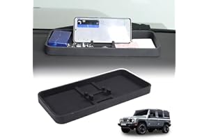 Tumukiw Center Console Dash Storage Tray Compatible with Ineos Grenadier 2020-2024 Accessories Non-Slip Dashboard Tray Dash Storage Box Console Tray Phone Key Organizer Container (12inch* 5.5inch)
