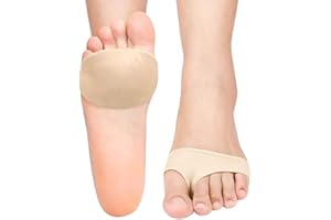 DOACT Almohadillas metatarsianas para mujeres y hombres, Almohadillas acolchadas de bola de pie Plantillas de apoyo para el antepié para el neuroma de Morton Callo Metatarsalgie Dolor