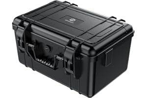 GRAUGEAR Custodia protettiva per hard disk da 3,5" e 2,5" e M.2 HDD/SSD, custodia per hard disk fino a 19 dischi, resistente agli urti, resistente al calore, impermeabile