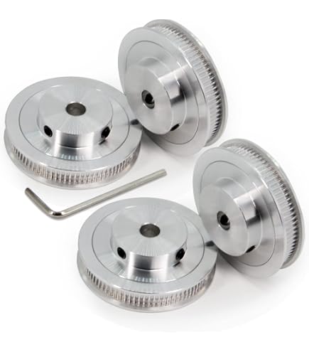 Produktbild von ZHaonan 2GT Zahnriemenscheibe, 30 Zähne, Aluminium - Präzision Für 3D-Drucker