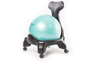KIKKA ACTIVE CHAIR Aquamarina - Chaise ergonomique avec ballon gonflable…