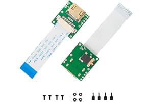 Arducam CSI to HDMI Cable Extension Module with 15pin 60mm FPC Cable for Raspberry Pi Camera V3/V1/V2/HQ (Pack of 2, 1 Set)