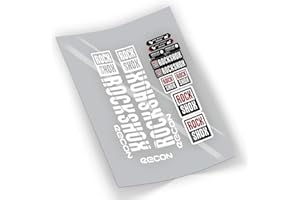 FORZADESIVI FA209 Pegatinas Horquilla Rock Shox Recon ADESIVO AUTOCOLLANT AUFKLEBER Stickers (Blanco)