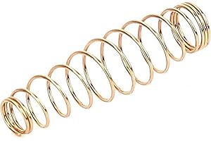 RITOEASYSPORTS Pianoforte Jack Spring, Piano Spring Piano Spiral Spring Pianoforte verticale Brass Coil Spring Pianoforte verticale Parte di riparazione Strumento Accessori per Pianoforte verticale 90 Pz/pacco