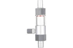 CIKONIELF Akwarium CO2 Dyfuzor CO2 Atomizer Akwarium CO2 Atomizer Bezpo?redni dyfuzor do CO2 do akcesori¨®w akwariowych (M2 16/22 mm)