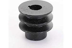 Sankuai 1 unid v cinturón polea Orificio Troquel Duele Groove para la polea del Motor de Gasolina 168F 170F GX160 GX200 Máquina de labranza Micro ATV Go Kart Motores (tamaño : OD 20mm)