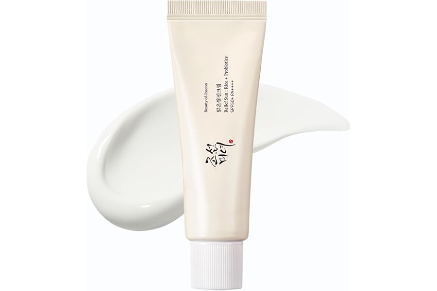 Beauty of Joseon Relief Sun Rice + Probiotics | Korean Skincare Koreanische Kosmetik Kein Weißer Schleier, Hydratisierende Sonnencreme Gesicht SPF 50+ PA++++, 50ml