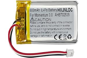 DC 3,7 V 800 mAh AHB702535PCT-01 Uppladdningsbart polymerlitiumbatteri för Sennheiser Momentum 3.0 M3AEBT M3IETW trådlösa hör