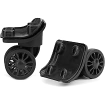 Roues De Rechange Pour Valise Volein - Paire Universelle Avec Vis, Pour Remplacement Roulettes Bagages