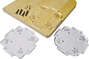 CMT Orange Tools TMP-R12 JEU DE GABARITS POUR DES FRAISAGES JUSQU'A' 12 RAYONS (DE 3,2 A' 25,4MM)