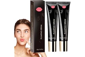 VOKKRV Elycura Sérum Repulpant Lèvres, Serum Gloss Repulpant Elycura Levres, Repulpants Levre Puissant, Lip Plumpify Plumping Serum Oil, Huile à Lèvres Hydratante, Réduit Les Ridules (2PC)