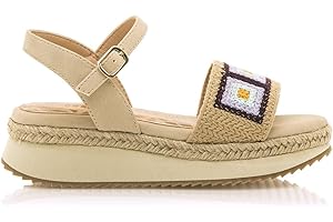 MTNG KIDS Sandalias Niñas Sandalias Silvana 48955 Niñas | Sandalias Casual | Cierre con Hebilla | 56478 | Beige