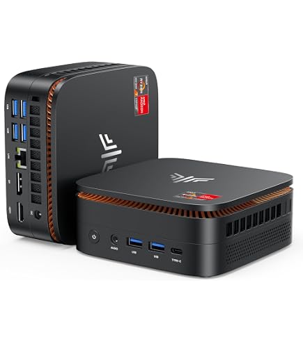 NiPoGi Mini PC AMD Ryzen 7 5800U 32GB DDR4 512GB SSD Mini Desktop