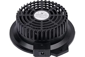 ‎SPORTIME Sportime Lüfter für Airhockey-Tische | Ersatzteil | Für Attacker, Star Crusher, Ice Storm | 12 V | 6 Watt | 0,5 A | 4200-4400 UpM | Lautstärke 64 dB