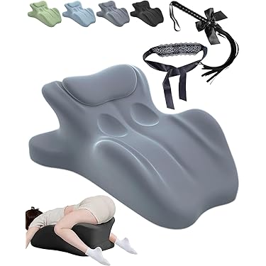 Relatiekussen voor Koppels - Ergonomisch Schuimkussen In Wigvorm - Ondersteunend Dik Lichtgewicht Kussen Voor Koppels Vrouwen Mannen Privé Bed Bank Langdurig Zitten