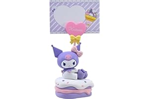 HELLO KITTY AND FRIENDS Yume Sanrio Kuromi Party Time Memo Stand – Gothic Kawaii Cake Design with Clip | Sanrio Accessories & Hello Kitty Gifts for Girls