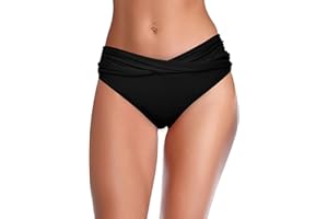 LCPDDAJLSPIG Costume Donna per Mare Assorbente Mutande Assorbenti Slip Bikini Impermeabile Sexy Costume Assorbente Brasiliana Vita Alta Costume Mestruale Curvy Ragazza Mutande Ciclo Mestruale Pancia Piatta