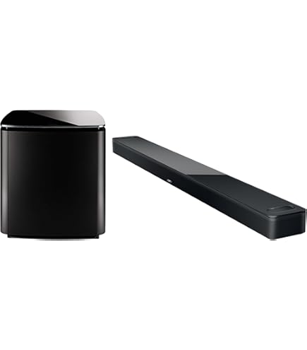 Bose Smart Soundbar Ultra Black, Bundle With Bass Module 700 and