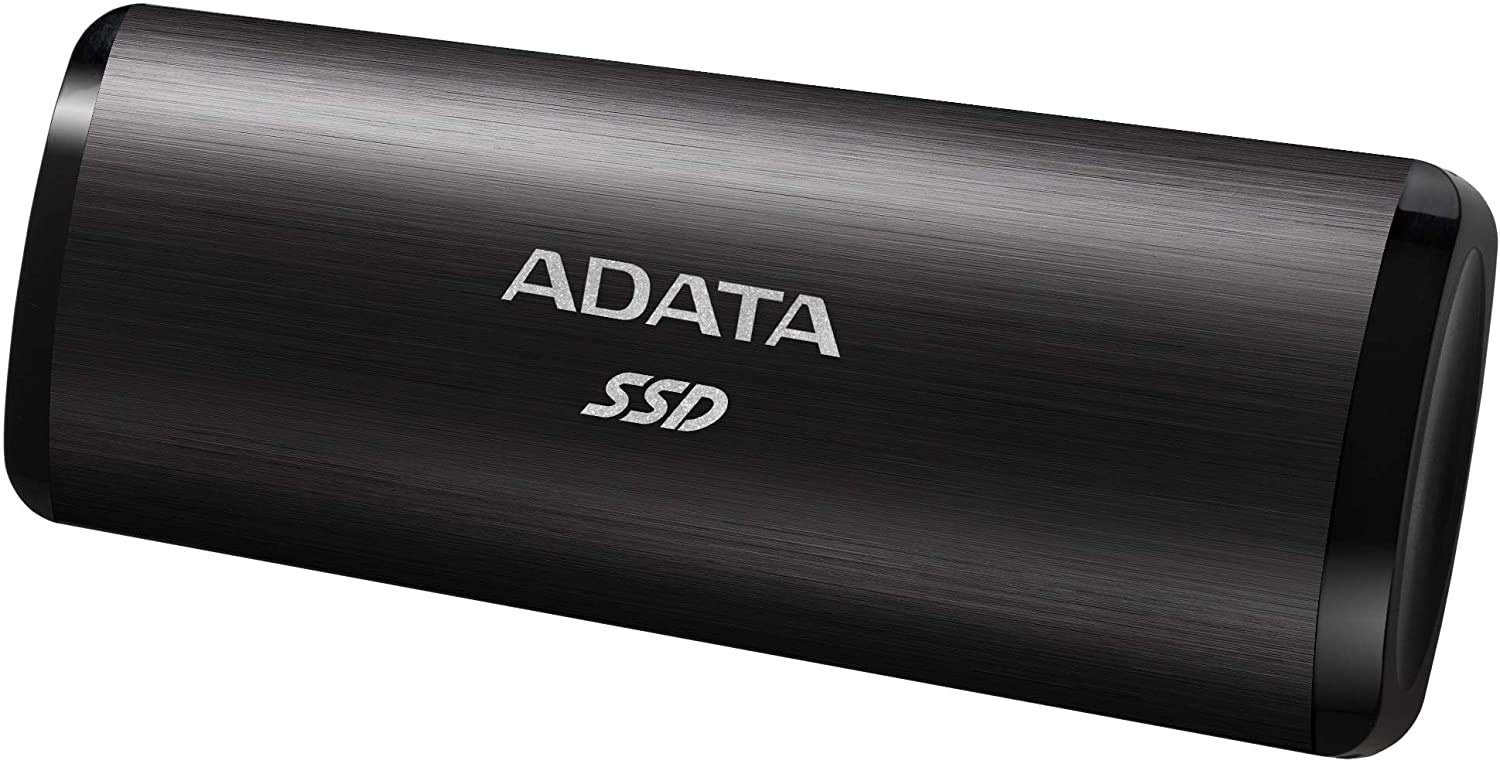 ADATA SE760 2TB External Solid State Drive/SSD, USB 3.2 Gen 2 with Type-C, Read/Write Speed up to 1,050/1,000 MB/s - ASE760-2TU32G2-CBK (Black)