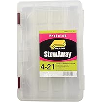 Scatole Porta Attrezzi Da Pesca Plano 3600 - Confezione Da 4, Con Divisori Regolabili - Foto 5